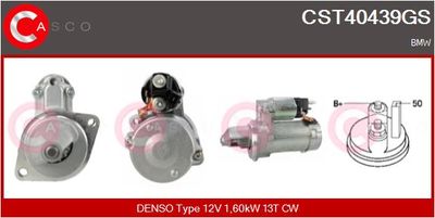CASCO Startmotor / Starter Genuine (CST40439GS)