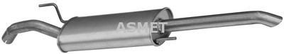 Глушитель выхлопных газов конечный ASMET 03.060 для VW PASSAT