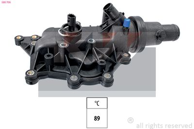 Termostat, środek chłodzący KW 580 706