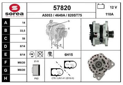 GENERATOR EAI 57820