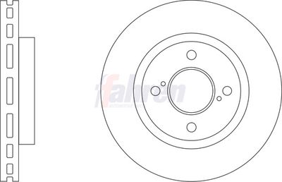 Fahren Brake Disc FBD6944