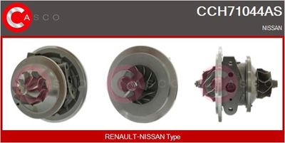 CASCO CCH71044AS Турбина  для NISSAN (Ниссан)