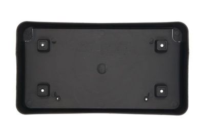 Kentekenplaat bevestiging Voor (VS-versie, plastic, zwart) past: JEEP GRAND CHEROKEE IV WK2 01.13-10.16