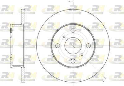 спирачен диск ROADHOUSE 6401.00