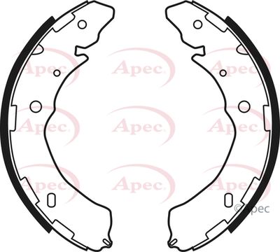 Brake Shoe Set APEC SHU772