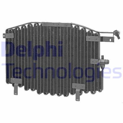 Конденсатор, кондиционер DELPHI TSP0225182 для AUDI 100