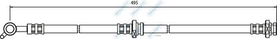 APEC Brake Hose BHO4242