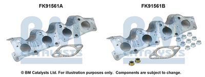 Монтажен комплект, катализатор BM Catalysts FK91561
