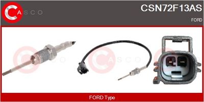 SENZOR TEMPERATURA GAZE EVACUARE CASCO CSN72F13AS
