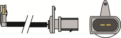 Warning Contact, brake pad wear JURATEK U1877848