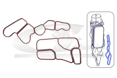 SET GARNITURI RADIATOR ULEI