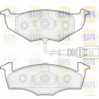 Brake Pad Set NAPA PBP7567