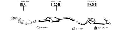Układ wydechowy ASMET RE102415