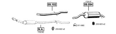 Układ wydechowy ASMET CI091012