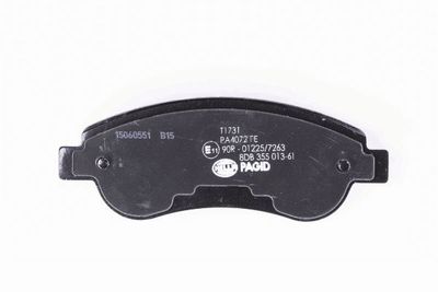 Brake Pad Set, disc brake 8DB 355 013-611