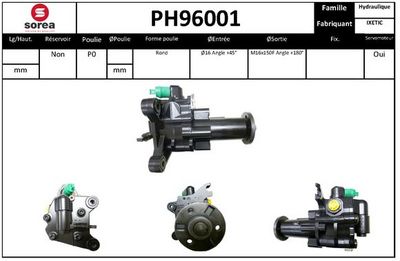 HYDRAULIKPUMPE LENKUNG SNRA PH96001