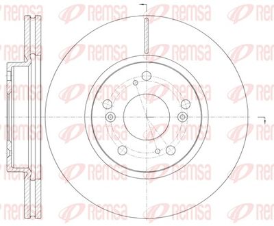 Brake Disc 6986.10