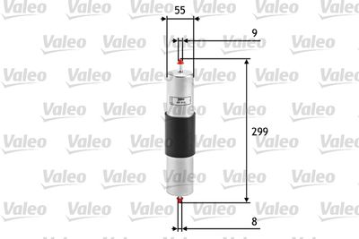 Топливный фильтр VALEO 587014 для BMW 8