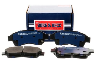 комплект спирачно феродо, дискови спирачки BORG & BECK BBP1683