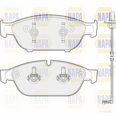 Brake Pad Set NAPA PBP7939