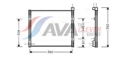 KONDENSATOR KLIMAANLAGE