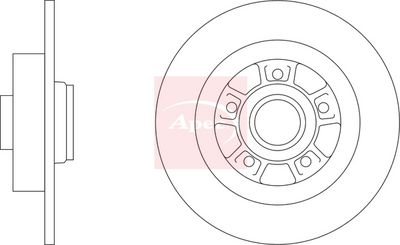 APEC Brake Disc DSK3397