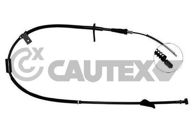 Тросик, cтояночный тормоз CAUTEX 762007 для OPEL AGILA