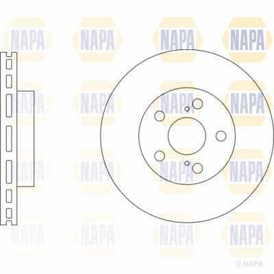 Brake Disc NAPA NBD5136