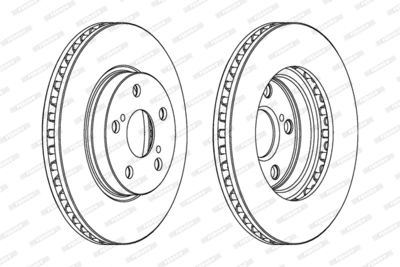 DISC FRANA FERODO DDF620 1