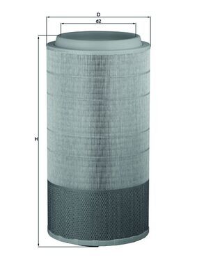 Luchtfilter MAHLE LX 3155