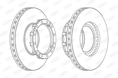 Brake Disc BCR254A