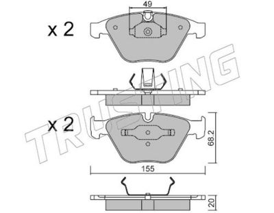 SET PLACUTE FRANA FRANA DISC