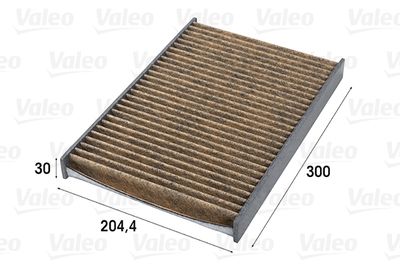 VALEO 701023 Фильтр салона  для SEAT EXEO (Сеат Еxео)