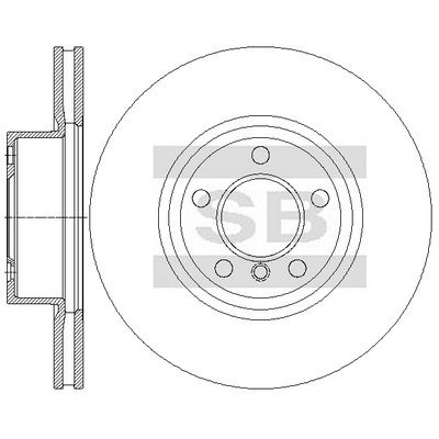 спирачен диск Hi-Q SD5226