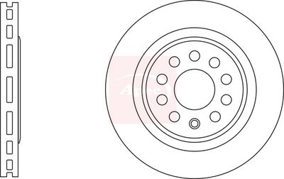 APEC Brake Disc DSK3166