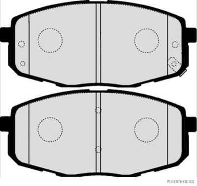 SET PLACUTE FRANA FRANA DISC Herth+Buss Jakoparts J3600319 1