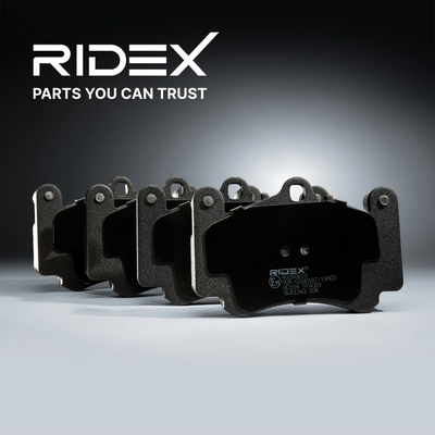 комплект спирачно феродо, дискови спирачки RIDEX 402B1803