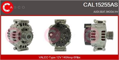 generátor CASCO CAL15255AS