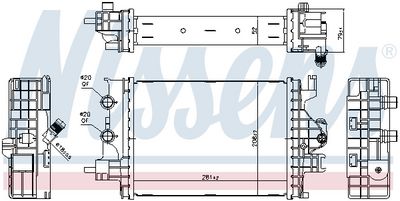 RADIATOR RACIRE MOTOR NISSENS 607258 4