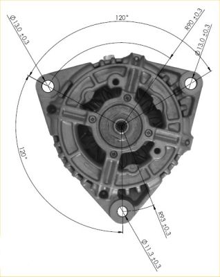 Alternátor PRESTOLITE ELECTRIC 860713GB