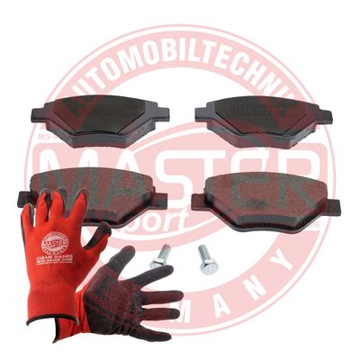 Zestaw klocków hamulcowych, hamulce tarczowe MASTER-SPORT GERMANY 13046038142N-SET-MSP