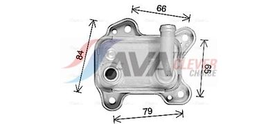 RADIATOR ULEI ULEI MOTOR AVA Clever Choice OL3716 2
