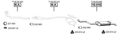 Изпускателна система ASMET RE103930