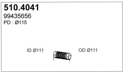 TEAVA FLEXIBILA ESAPAMENT