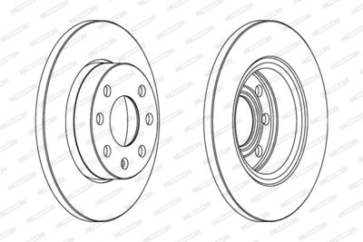 Brake Disc DDF116