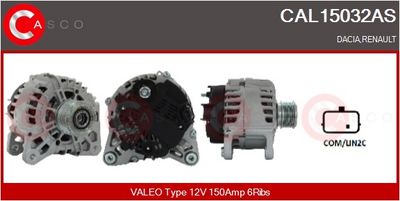 GENERATOR / ALTERNATOR CASCO CAL15032AS