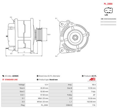 GENERATOR / ALTERNATOR