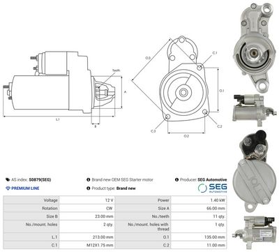 STARTER AS-PL S0879SEG 4
