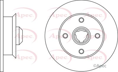 Brake Disc APEC DSK2932