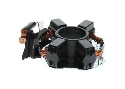 Soporte, escobillas de carbón